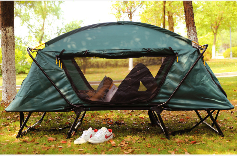 Cheap Goat Tents Hot Sale Automatic Smart Tent Off Ground Tent Above Ground WaterProof Outdoor Folding Camping Bed Tent,CZ 830B Camping Bed Tent Tents 